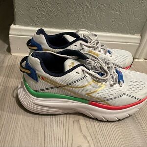 Diadora Navy and Multicolor Sneakers